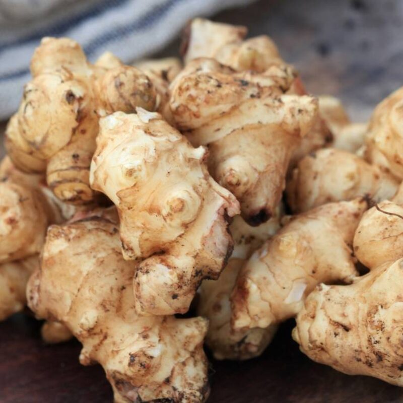 10 Fresh Jerusalem Artichoke Tubers For Planting - Organic Sunchoke, Sunroot Tubers - Freshly Dug - Outdoors - Zone: 3 to 9 - Spring, Fall Planting - Image 4
