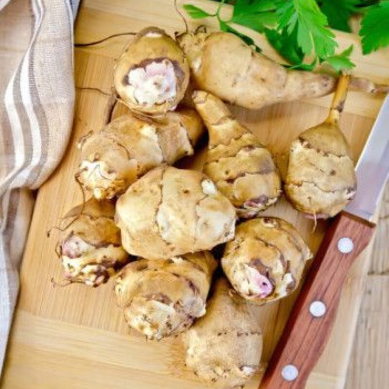 10 Fresh Jerusalem Artichoke Tubers For Planting - Organic Sunchoke, Sunroot Tubers - Freshly Dug - Outdoors - Zone: 3 to 9 - Spring, Fall Planting - Image 3