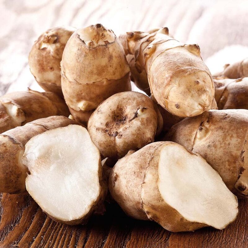 10 Fresh Jerusalem Artichoke Tubers For Planting - Organic Sunchoke, Sunroot Tubers - Freshly Dug - Outdoors - Zone: 3 to 9 - Spring, Fall Planting - Image 2