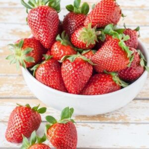 Alternative view of Strawberry Plants Bareroot - 10 Bareroots - Ozark Beauty Everbearing Strawberry