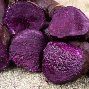 Molokai Sweet Potatoes Slips, Sweet Potato Vine Live Plant - 10 Slips - Non-Gmo Organic - Well Rooted - Zone: 10-11- Outdoors - Full Sun