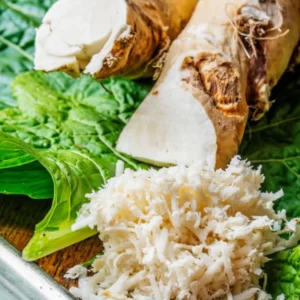 2 Pounds Bareroot Horseradish Roots – Hardy Live Horseradish Crowns for Easy Growing and Planting - Sold by Weight