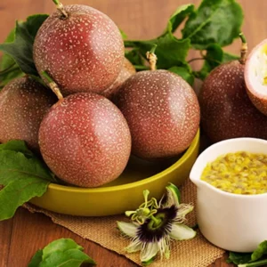 Passionfruit Plant Live, Passion Fruit Plant for Planting Outdoors, Passion Fruit Tree, Low Maintenance - Purple