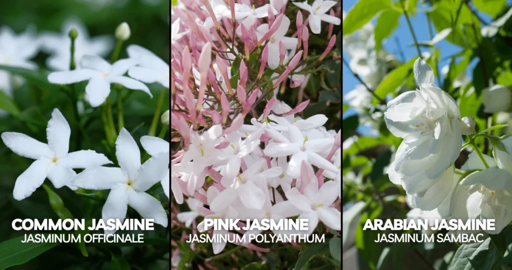 Common Types of Jasmine 