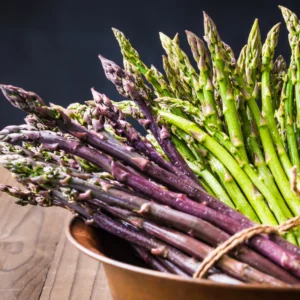 10 Asparagus Bare Roots Plant, Mix Asparagus Roots, Green And Purple Asparagus Bulbs For Growing, Large Asparagus Crowns