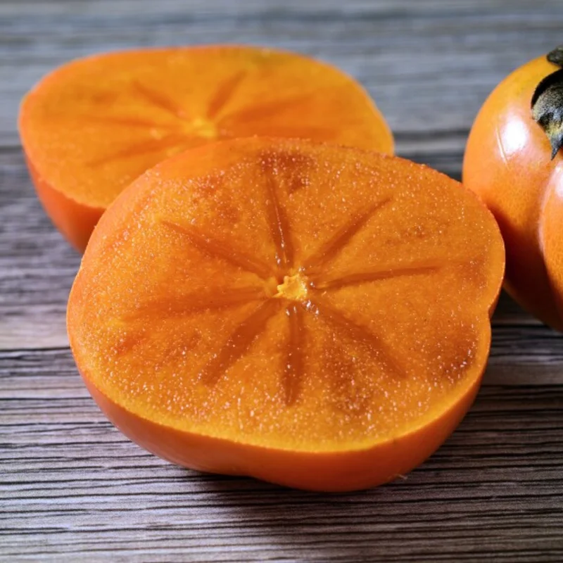 American Persimmon Tree, Potted, Diospyros virginiana American, Persimmons Fruit Trees Live Plants, Hardy Fruit Tree for Zones 4-9