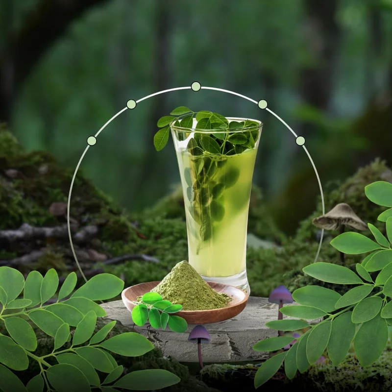 Set 2 Live Moringa Trees Plants, Moringa Oleifera Plants, Malunggay Plant for Growing, Drumstick Tree, Horseradish Tree, Set 2 Plants No Pot