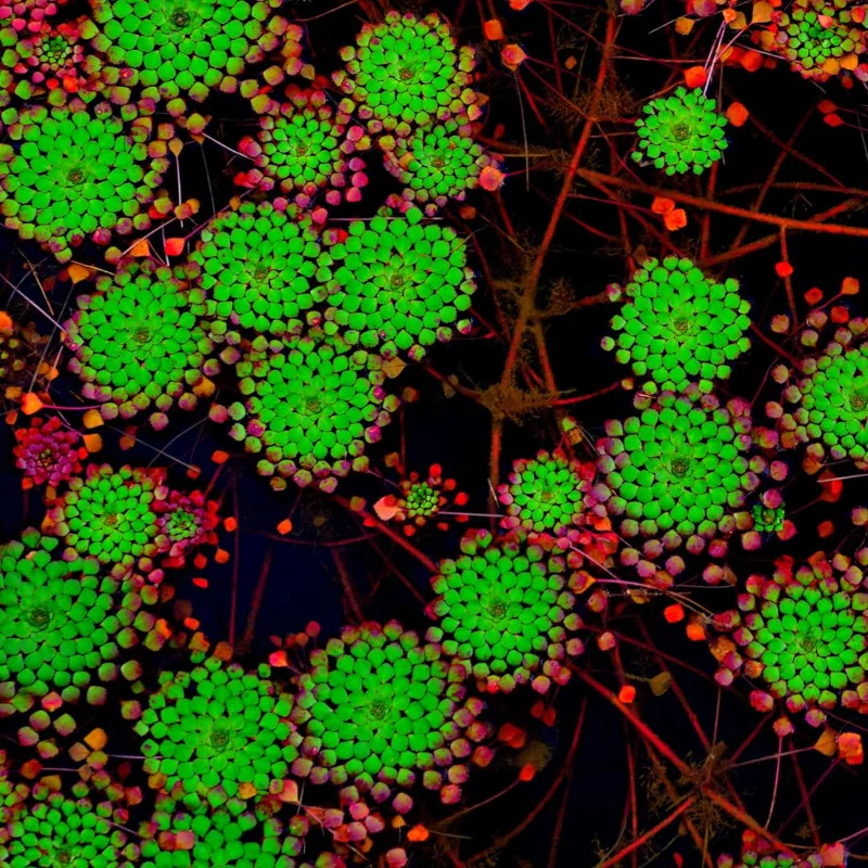 Pack 3 Mosaic Plants Live, Ludwigia Sedioides Plants, Floating Leaves Aquarium Plants Live, Fresh Water Aquatic Plants for Pond