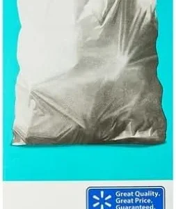 13-Gallon Drawstring Tall Kitchen Trash Bags, Unscented, 40 Bags_(pack of 1)
