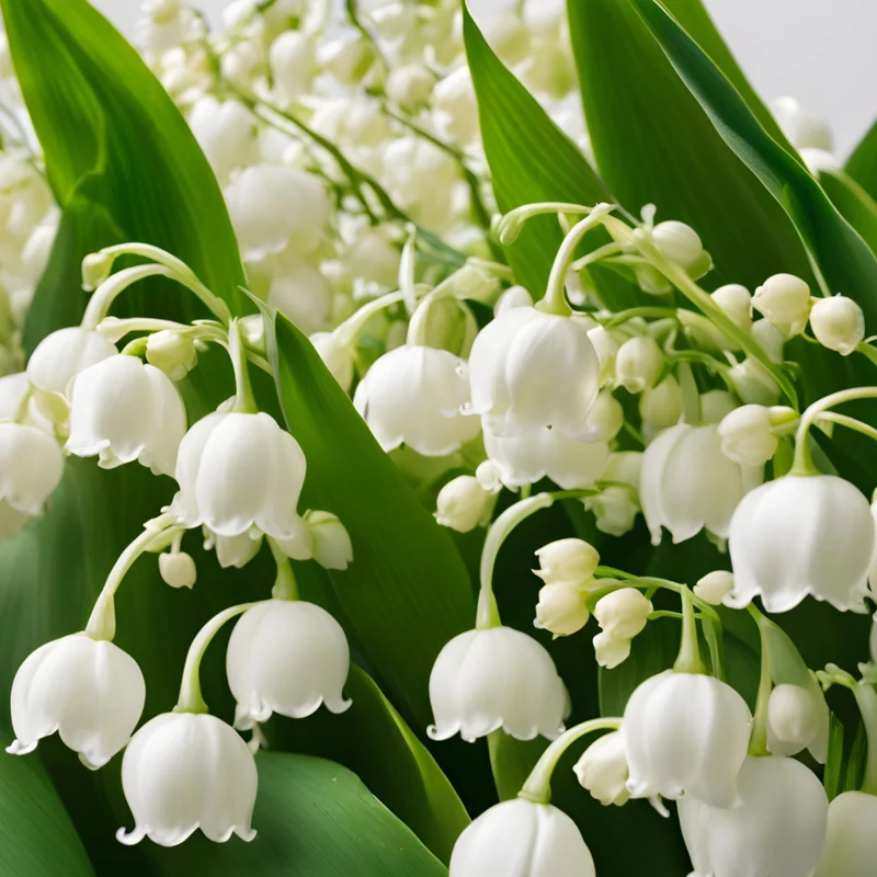 Lily of The Valley Bulbs - 10 White Fragrant Flower Roots Perennial Plants